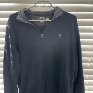 Polo by Ralph Lauren Navy Zip Up Sweater
